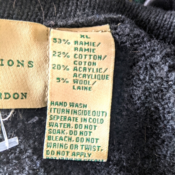 RARE Vintage Design Options Philip &Jane Gordon peekaboo snowman sweater XL - Picture 13 of 15